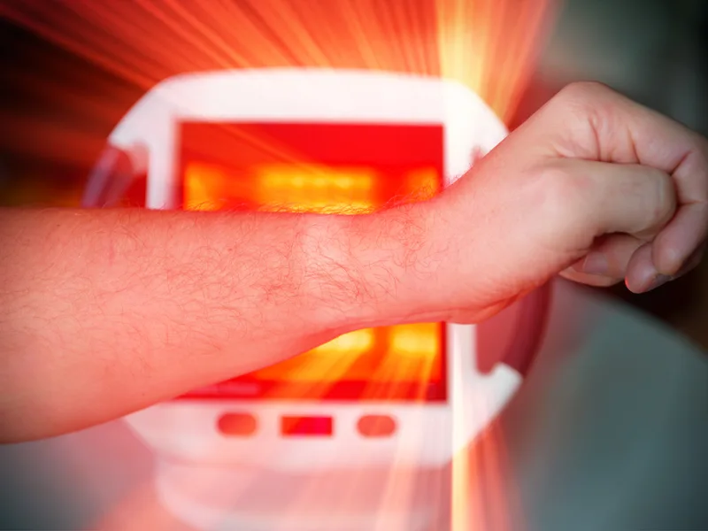 Light Therapy at Schomaker Chiropractic Clinic in Elk River